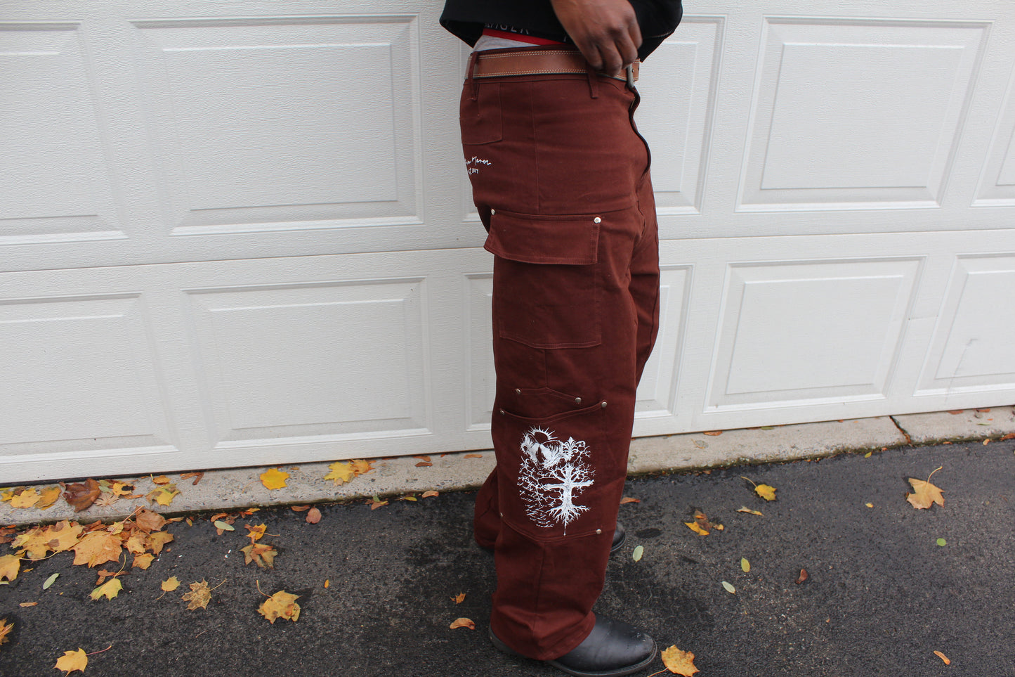 Mattison Manor Oil Spill Denim Jeans